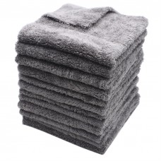 CenpRoz Microfiber Towels for Cars - 16x16 inch - Plush Edgeless Microfiber Towel - 12 Pack Car Microfiber Towel